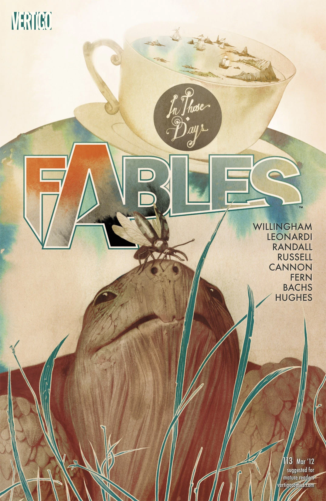 Fables #113 (DC, 2012 — Cover A) cover